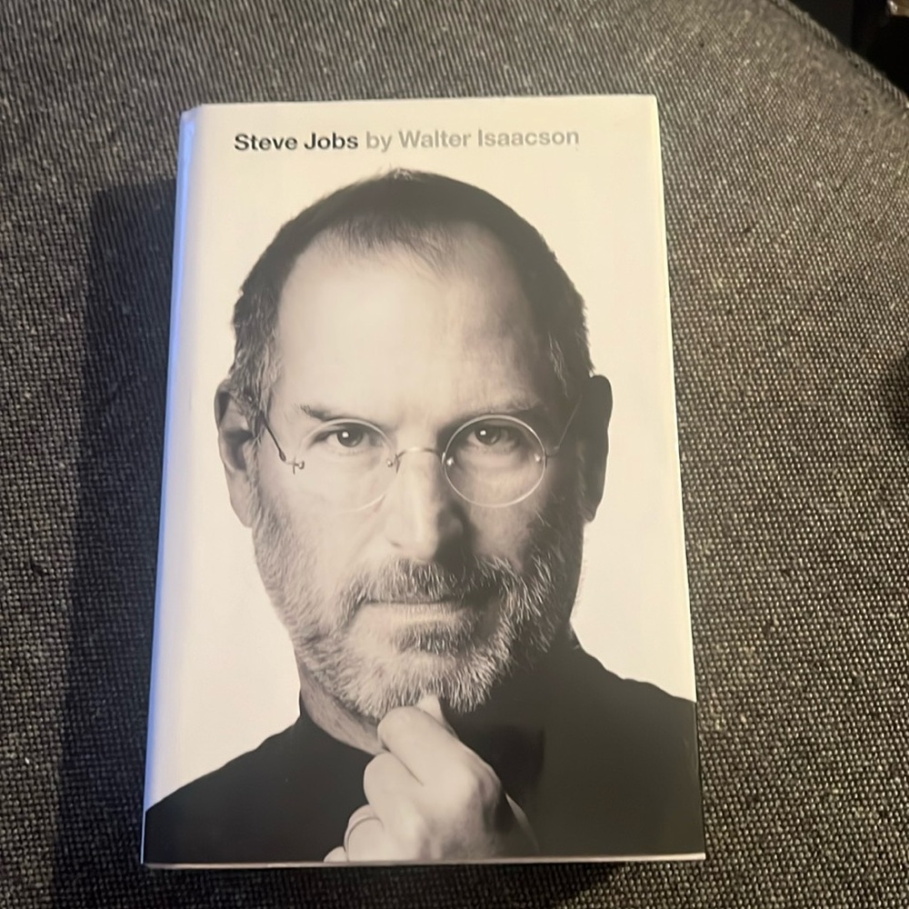 Hard Cover-  Steve Jobs by Walter Isaacson